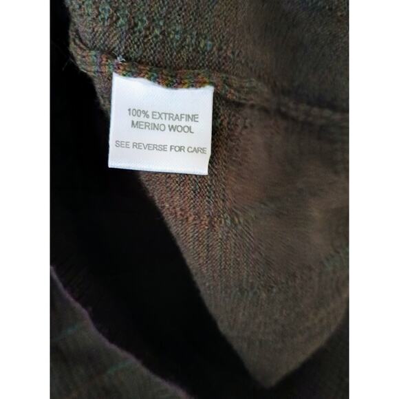 Lenor Romano v-neck sweater 100% extra fine merino wool quiet luxury minimalist - Picture 8 of 11